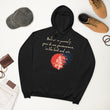 Believe To Win Haiku With Sun Tree on Unisex Fleece Hoodie