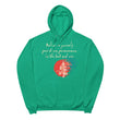 Believe To Win Haiku With Sun Tree on Unisex Fleece Hoodie