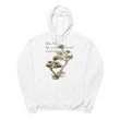 Matsuo Basho Haiku With Bonsai on Unisex Fleece Hoodie