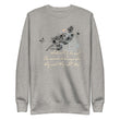 Always Win Now Haiku With Butterfly on Unisex Fleece Pullover