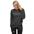 5813 Ventures Logo In Pearl on Unisex Fleece Pullover