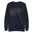 Life Is An Encore Haiku With Wren on Unisex Fleece Pullover