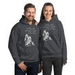 Lead By Example Haiku With Mountain Shrines on Unisex Heavy Blend Hoodie