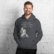 Lead By Example Haiku With Mountain Shrines on Unisex Heavy Blend Hoodie