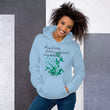 Always Better Haiku With Lilies on Unisex Heavy Blend Hoodie