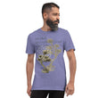 Matsuo Basho Haiku With Bonsai on Men's Short-Sleeve T-Shirt