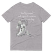 Lead By Example Haiku With Mountain Shrines on Men's Short-Sleeve T-Shirt