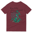 Always Better Haiku With Lilies on Men's Short-Sleeve T-Shirt