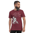 Lead By Example Haiku With Mountain Shrines on Men's Short-Sleeve T-Shirt