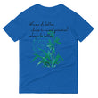 Always Better Haiku With Lilies on Men's Short-Sleeve T-Shirt