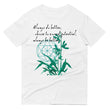 Always Better Haiku With Lilies on Men's Short-Sleeve T-Shirt