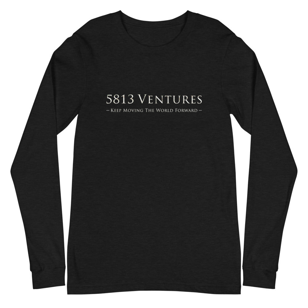 5813 Ventures Logo In Pearl on Unisex Long Sleeve T-Shirt