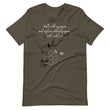 Walk With A Purpose Haiku With Dragonfly on Unisex Premium T-Shirt - XS-M