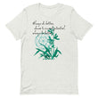 Always Better Haiku With Lilies on Unisex Premium T-Shirt - XS-M