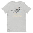 Always Win Now Haiku With Butterflies on Unisex Premium T-Shirt - L-XL