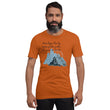 Dream Bigger Haiku With Mountains on Unisex Premium T-Shirt - XS-M