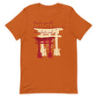 Descendants Need Ancestors Haiku With Pagoda on Unisex Premium T-Shirt - XL-2XL