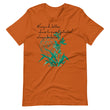 Always Better Haiku With Lilies on Unisex Premium T-Shirt - XS-M