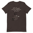 Walk With A Purpose Haiku With Dragonfly on Unisex Premium T-Shirt - 2XL-4XL