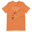 Walk With A Purpose Haiku With Dragonfly on Unisex Premium T-Shirt - XS-M