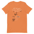 Walk With A Purpose Haiku With Dragonfly on Unisex Premium T-Shirt - 2XL-4XL