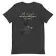 Walk With A Purpose Haiku With Dragonfly on Unisex Premium T-Shirt - 2XL-4XL