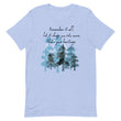 Remember Your Heritage Haiku With Trees on Unisex Premium T-Shirt - 2XL-4XL