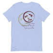 Courage To Begin Haiku With Fish on Unisex Premium T-Shirt - XS-S