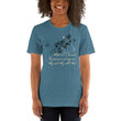 Always Win Now Haiku With Butterflies on Unisex Premium T-Shirt - XS-M