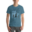 Remember Your Heritage Haiku With Trees on Unisex Premium T-Shirt - 2XL-4XL