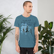 Remember Your Heritage Haiku With Trees on Unisex Premium T-Shirt - 2XL-4XL