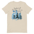 Remember Your Heritage Haiku With Trees on Unisex Premium T-Shirt - 2XL-4XL