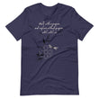 Walk With A Purpose Haiku With Dragonfly on Unisex Premium T-Shirt - XS-M