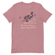 Always Win Now Haiku With Butterflies on Unisex Premium T-Shirt - L-XL