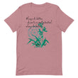 Always Better Haiku With Lilies on Unisex Premium T-Shirt - XS-M