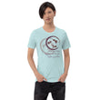 Courage To Begin Haiku With Fish on Unisex Premium T-Shirt - XS-S