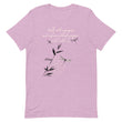 Walk With A Purpose Haiku With Dragonfly on Unisex Premium T-Shirt - 2XL-4XL