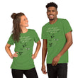 Walk With A Purpose Haiku With Dragonfly on Unisex Premium T-Shirt - XS-M