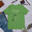 Walk With A Purpose Haiku With Dragonfly on Unisex Premium T-Shirt - XS-M