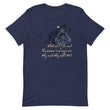 Always Win Now Haiku With Butterflies on Unisex Premium T-Shirt - L-XL