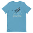 Always Win Now Haiku With Butterflies on Unisex Premium T-Shirt - XS-M