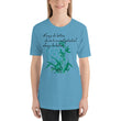 Always Better Haiku With Lilies on Unisex Premium T-Shirt - 2XL-4XL