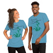 Always Better Haiku With Lilies on Unisex Premium T-Shirt - 2XL-4XL