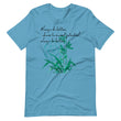 Always Better Haiku With Lilies on Unisex Premium T-Shirt - 2XL-4XL