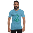 Always Better Haiku With Lilies on Unisex Premium T-Shirt - 2XL-4XL