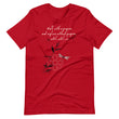 Walk With A Purpose Haiku With Dragonfly on Unisex Premium T-Shirt - XS-M