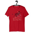 Always Win Now Haiku With Butterflies on Unisex Premium T-Shirt - L-XL