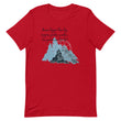 Dream Bigger Haiku With Mountains on Unisex Premium T-Shirt - XS-M