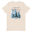 Remember Your Heritage Haiku With Trees on Unisex Premium T-Shirt - 2XL-4XL