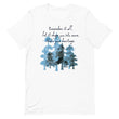 Remember Your Heritage Haiku With Trees on Unisex Premium T-Shirt - 2XL-4XL